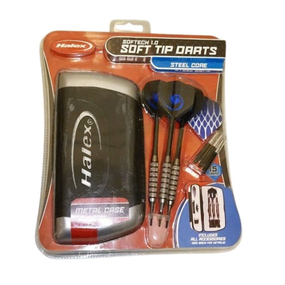 Halex Soft Tip Darts Steel Core New